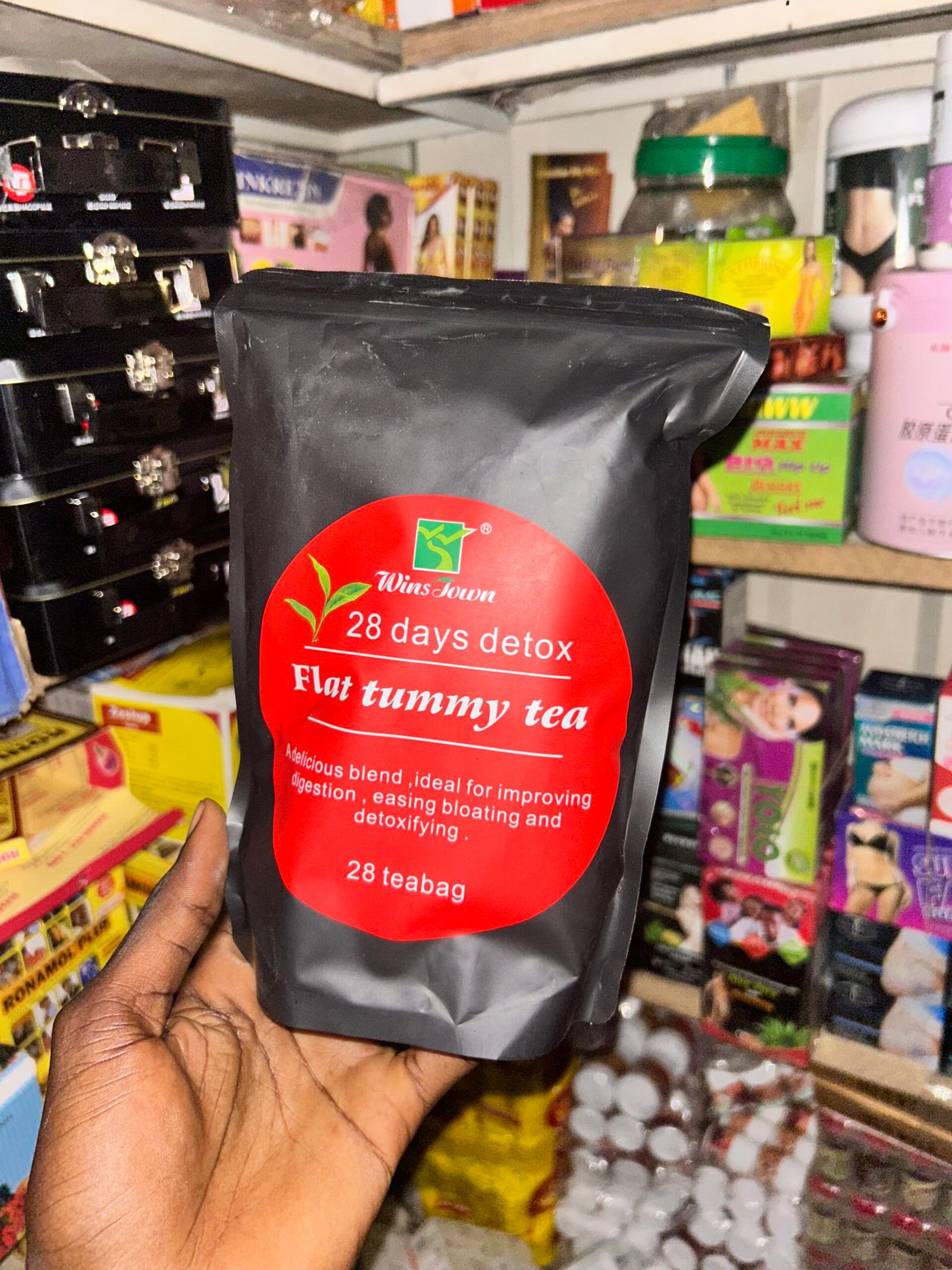Winstown 28 Days Detox Flat Tummy Tea Capsules